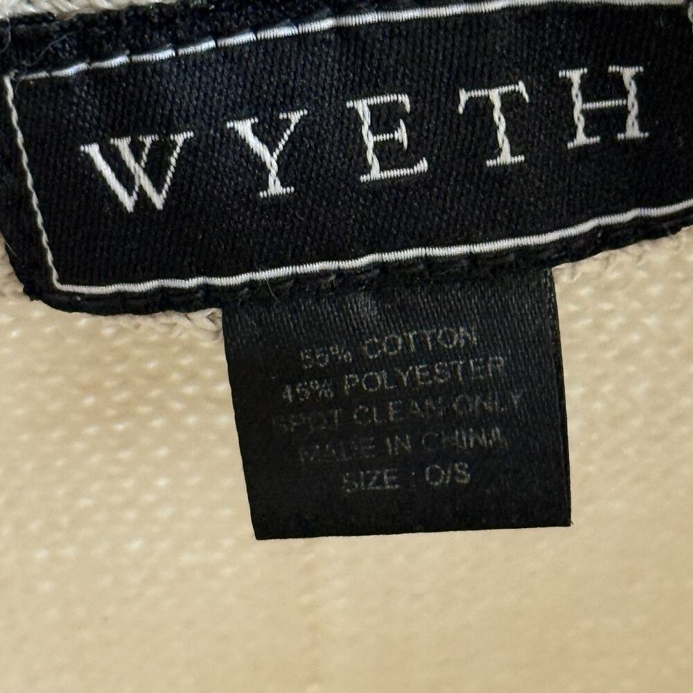Wyeth Woven Wide Brim Panama Hat - Beige Tan - O/S‎ - Picture 5 of 6